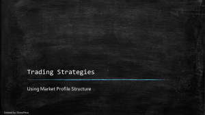 Market Profile - Trading Strategies 1 2 1