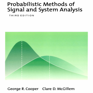 Cooper - Probabilistic Methods of Signal and System Analysis, 3rd Ed