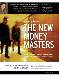 THE NEW MONEY MASTERS - TONY ROBBINS