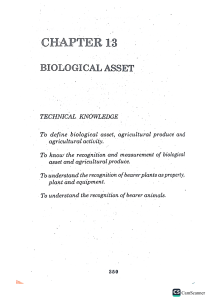Biological Asset