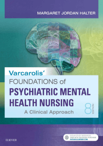 Varacolis' Foundations of Psychiatric Mental Health Nursing 8th ed