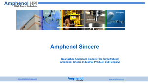 Amphenol Sincere Company presentation 2023V4