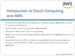 01 intro to cloud and aws