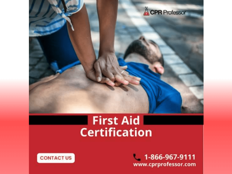 CPR AED First Aid Certification Courses