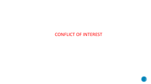 Ethics 05- Conflict of interest (corrected)