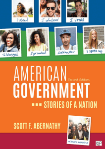 American Government Stories of a Nation 2nd Edition by Scott F. Abernathy