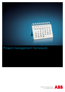 ABB PM Framework - Brochure