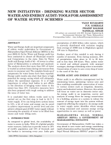 Water-and-Energy-Audit 46-IWWA Proceedings 17-19 JAN 2014