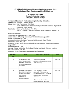 4th-NEPraGuild-Biennial-International-Conference -Scientific-Program-Research-Mentoring-Pocket-Guide-2023