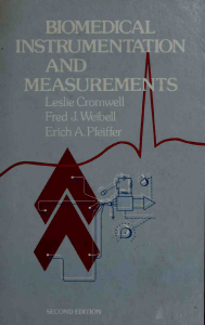 pdfcoffee.com biomedical-instrumentation-and-measurements-pdf-free