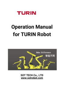 TURIN Robot Operation Manual V20200506 (Manual Controlador) 