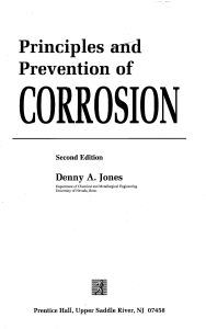 Denny A. Jones - Principles and Prevention of Corrosion