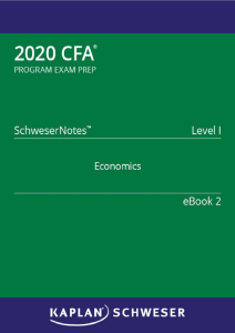 CFA 2020 - Level 1 SchweserNotes Book 2 (1)