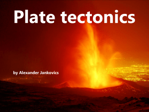 Plate tectonics ppt