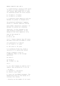 Electrical Engineering Exam: Circuits, Magnetism, Electromagnetism