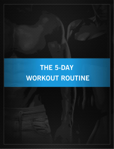 The-5-Day-Workout-Routine