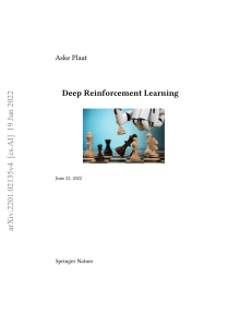 Deep Reinforcement Learning Preprint