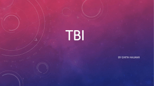 TBI presentation