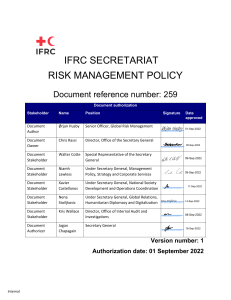 259 e v100 Risk Management Policy