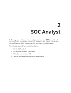SOC common interview questions