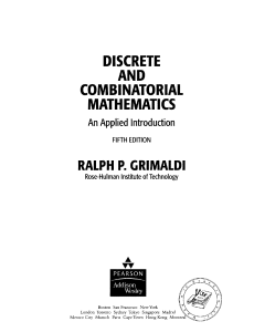 Grimaldi - Discrete and Combinatorial Mathematics