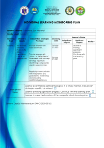 Individual-Learning-Monitoring-Plan-