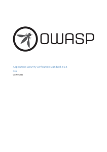 OWASP Application Security Verification Standard 4.0.3-en