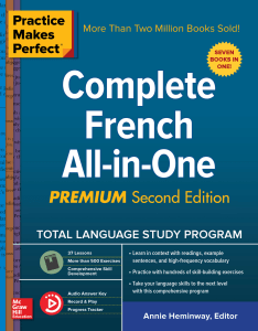 Complete French All-in-One - Annie Heminway