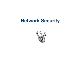 Introduction To Network Security (1)