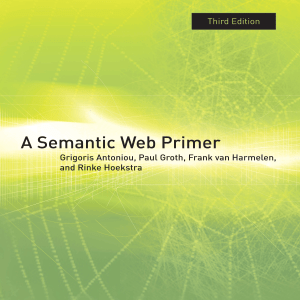 A Semantic Web Primer-The MIT Press (2012)[7460174]