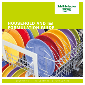Formulation Guide Household 2018