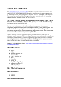 Payment Processing Solutions Market Taps an average CAGR of 12% for 2023 to 2033 | Market.us