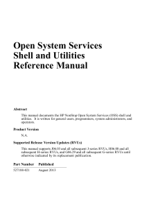 OSS-Utilities