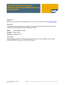 SAP DS --CLASS -- BADI --C T DATA -- Enhance clear add  Step By Step Proce