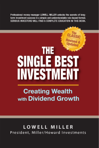 The Single Best Investment: Dividend Growth Strategy