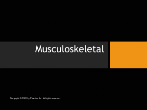 Musculoskeletal Disorders: OA, RA, Gout, Lyme Disease