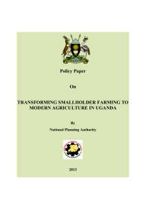 NPA-PEC-PAPER-TRANSFORMING-SMALLHOLDER-FARMING-TO-MODERN-AGRICULTURE-IN-UGANDA