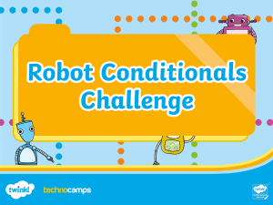 robot conditional challenge