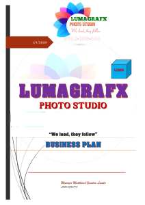 LUMAGRAFX PHOTO STUDIO BUSINESS 