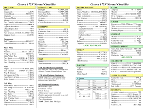 KirkKenton Cessna 172NChecklist