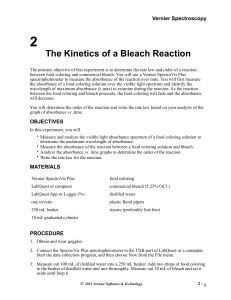 02-kinetics of bleach reaction