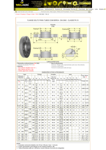 Flange Solto norma DIN 2642 Classe PN 10 em aço e ligas   Produtos   Val Aço