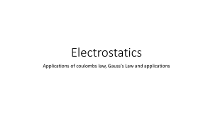 Electrostatics-2