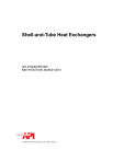 API Standard 660: Shell-and-Tube Heat Exchangers