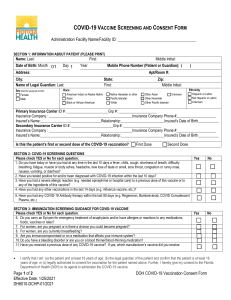 (Fillable)DOH Screening and Consent Form v. 1.25.21