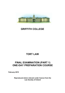 Tort-Sample-Answers