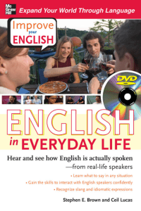 Improve Your English  English in Everyday Life 