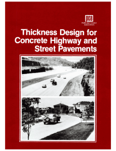 PCA 1995 Thickness Design for Concrete Pavements