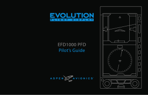 Aspen EFD 1000 Pro Pilot Guide