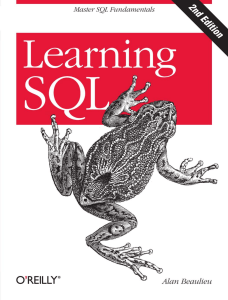 Learning SQL